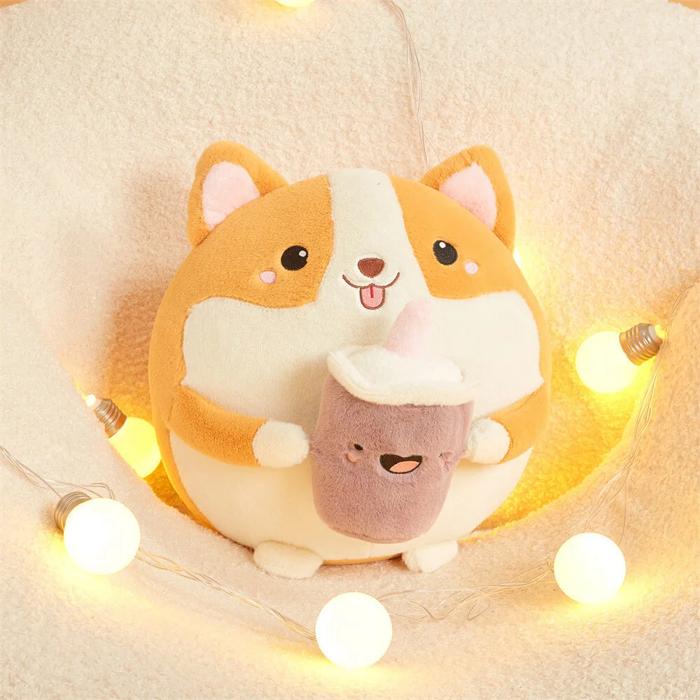 Chubby Corgi Squish Toy - Home