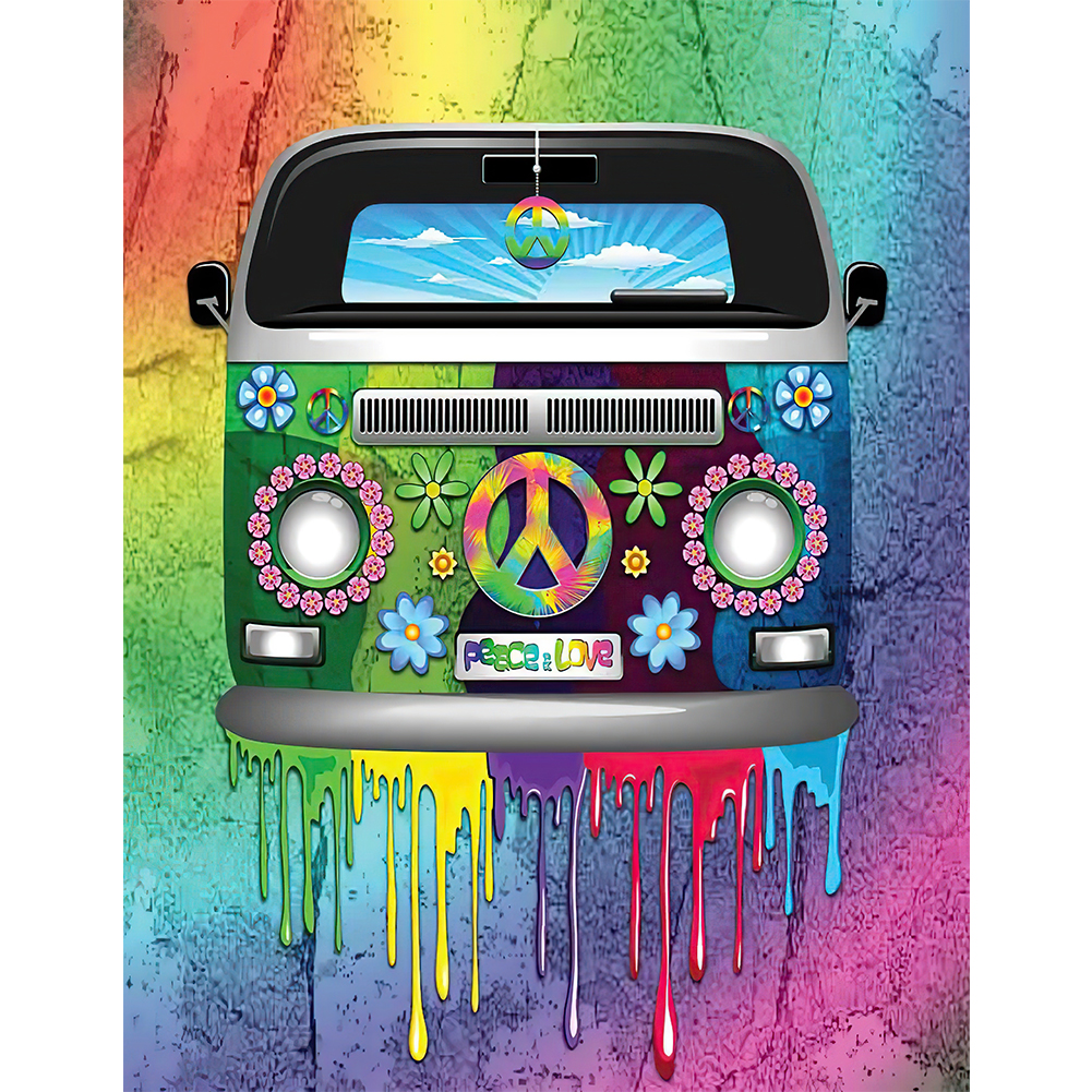 

Color Car Myth - Round Drill Diamond Painting - 30*40CM, 501 Original