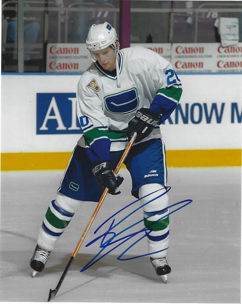 Vancouver Canucks Ryan Kesler Autographed Signed 8x10 Photo Poster painting COA