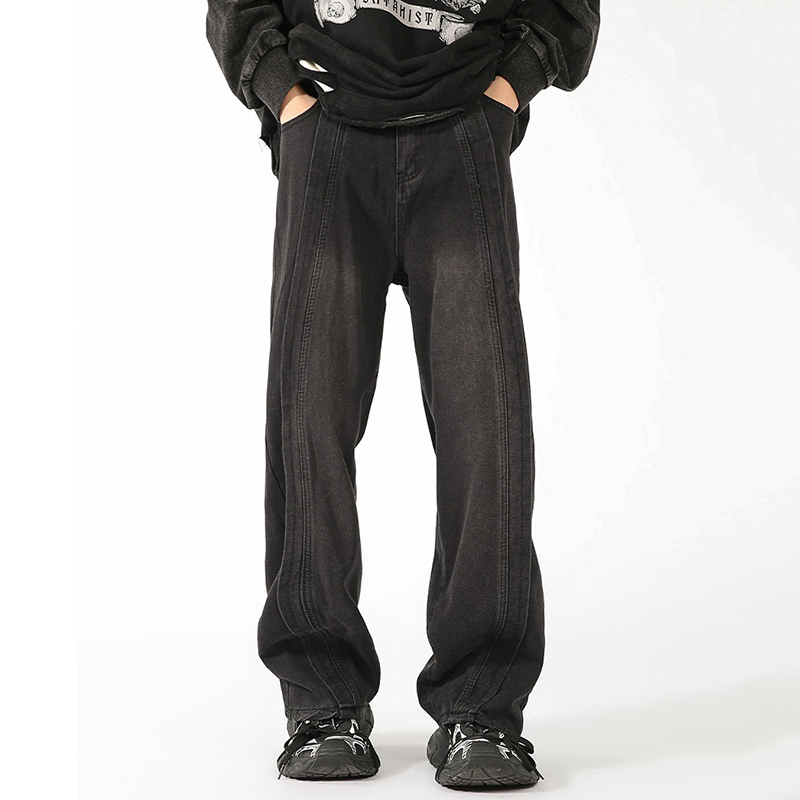 Sopula American Heavyweight High-End Patchwork Jeans