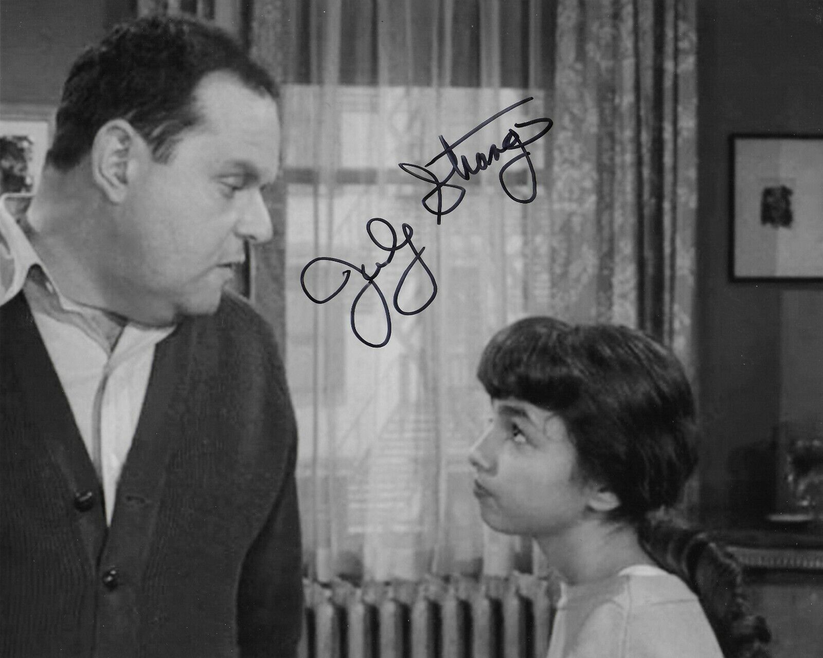 Judy Strangis Twilight Zone Original Autographed 8x10 Photo Poster painting