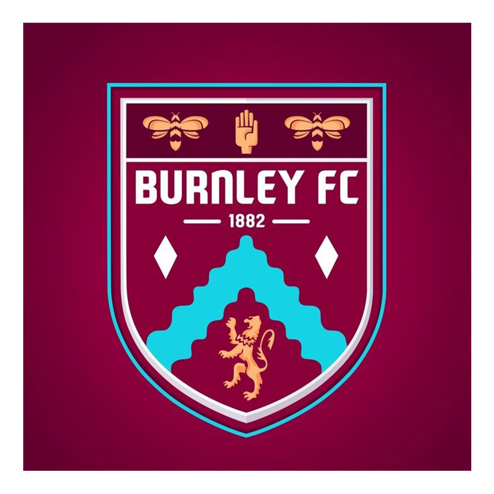 

Football Burnley - Round Drill Diamond Painting - 30*30CM, 501 Original