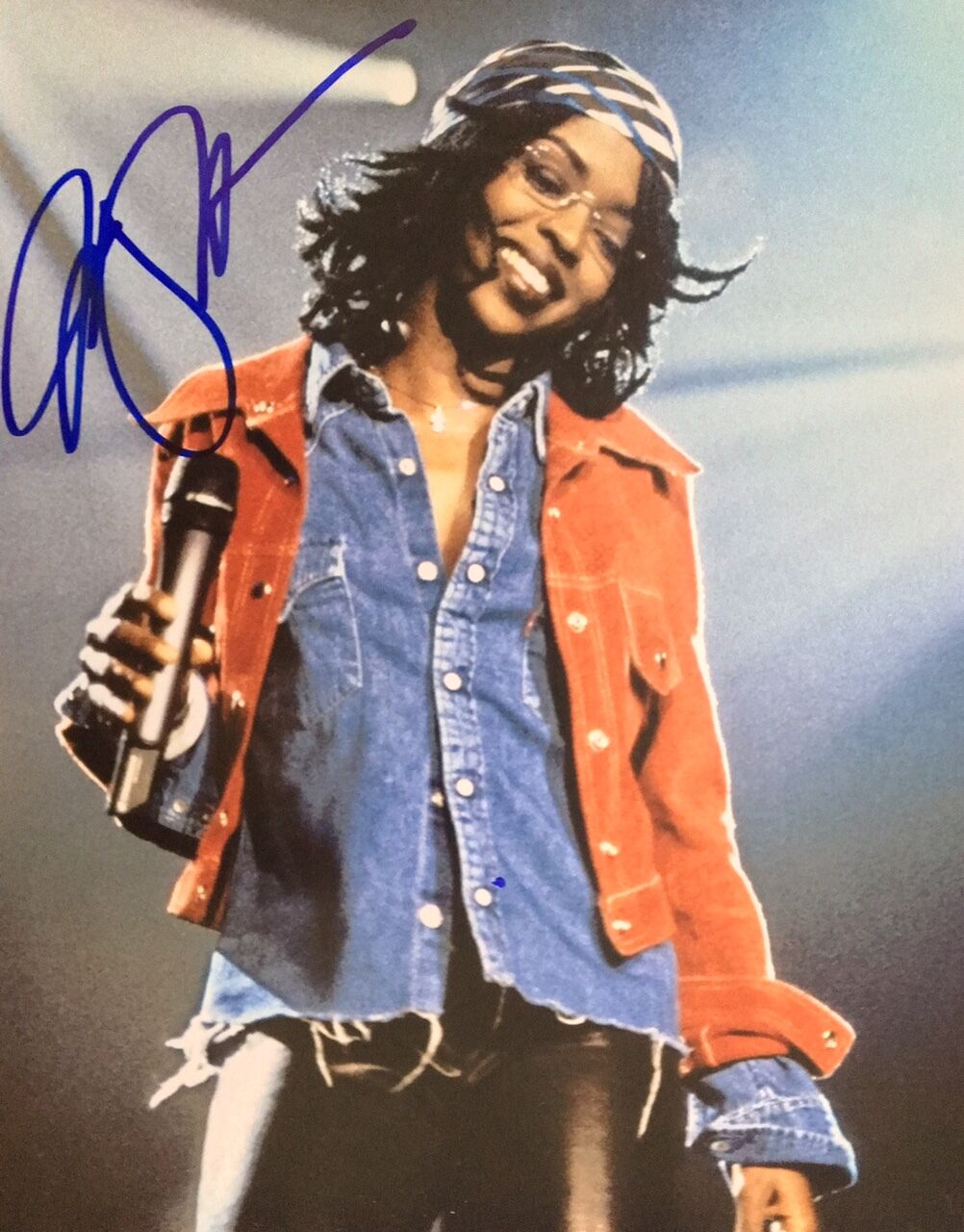 GFA The Fugees That Thing * LAURYN HILL * Signed 11x14 Photo Poster painting PROOF AD1 COA