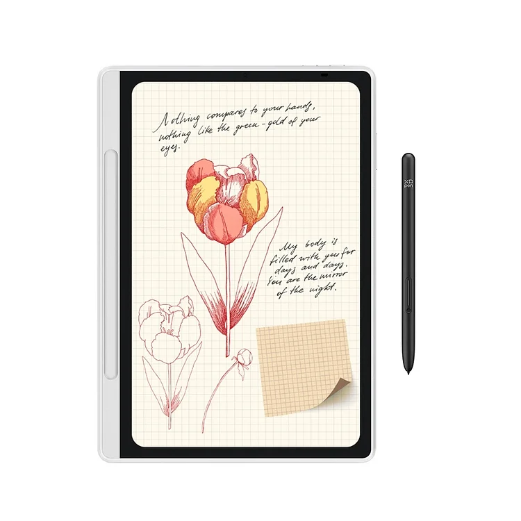 T----Pad Android 14 Graphic Tablet Business Digital Writing Notebook Pad 3-in-1 Color Ink Paper E-book Reader