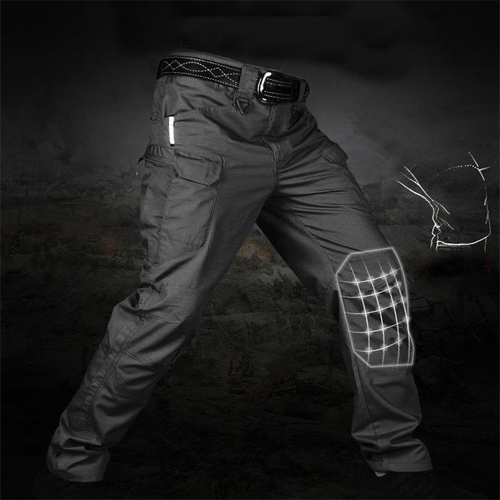Outdoor Tactical Waterproof Pants Army Fan Multi-Pocket Combat Pants Ripstop Water Resistant Quick Dry Hiking Pants Cargo Pants