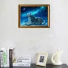 Romantic Wolf | Full Round Diamond Painting Kits