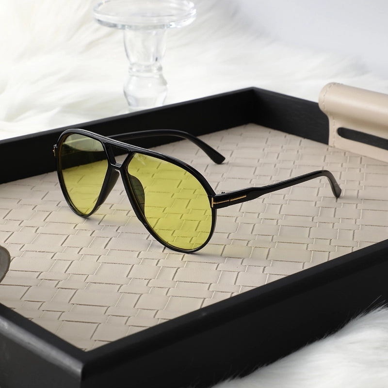 2 Pieces IG Style Solid Color Ac Toad Glasses Full Frame Women’s Sunglasses