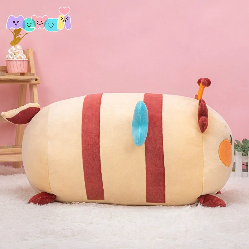 Bee Stuffed Animal: Kawaii Plush Squishy Pillow Soft Toy