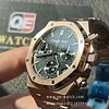 Audemars Piguet Royal Oak Chronograph 26240OR.OO.1320OR.08 Rose gold Green Dial 41mm Super Clone 