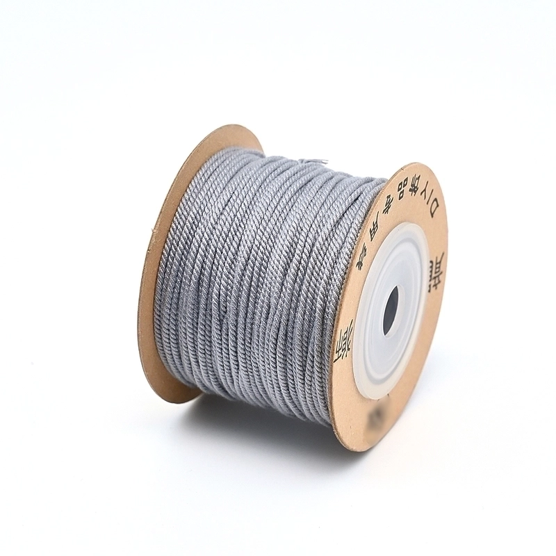 1 Roll/Package Cotton Polyester Wire Diameter: 1.2mm Jewelry Accessories
