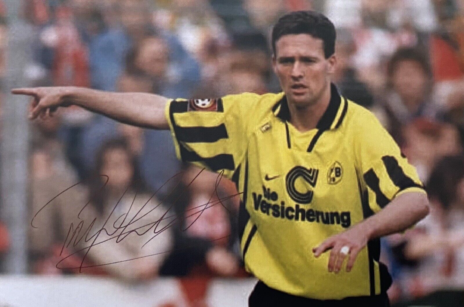 Paul Lambert Genuine Hand Signed Borussia Dortmund 6X4 Photo Poster painting 2