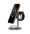 KUXIU 3-Point Power Creative 3-in-1 MagSafe Charging Stand - Gray