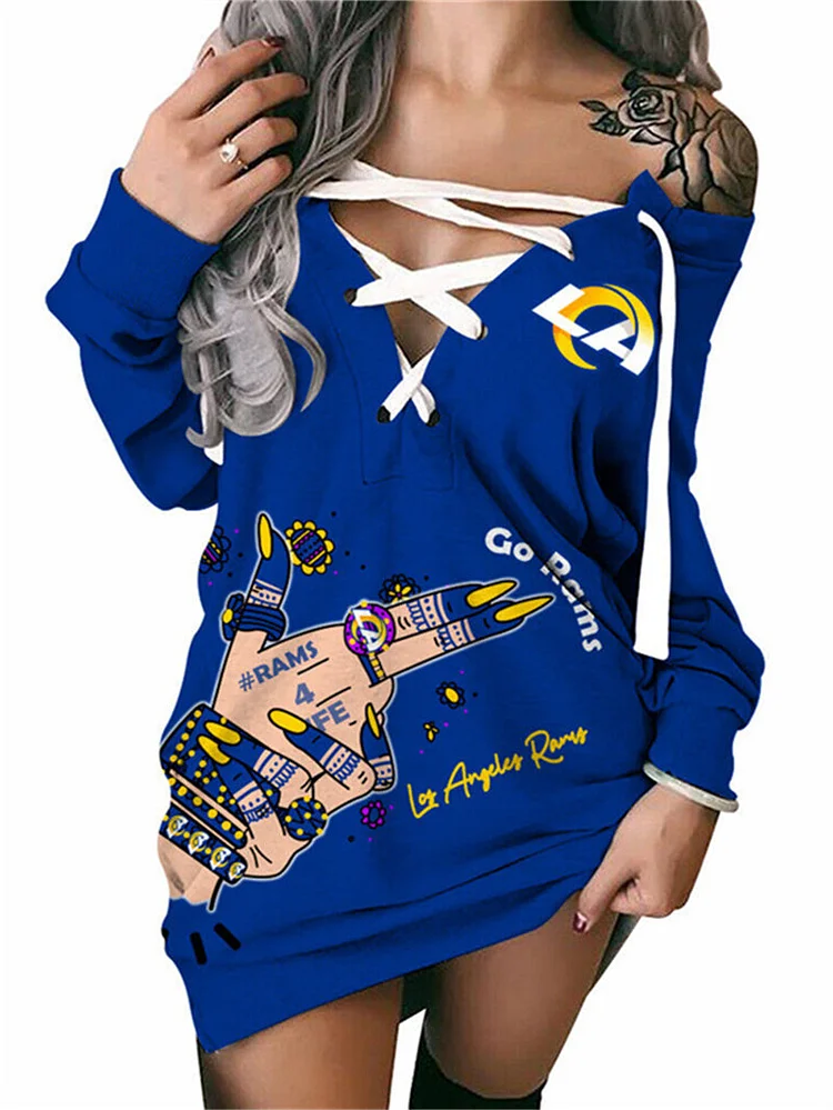 Los Angeles Rams
Limited Edition Lace-up Sweatshirt