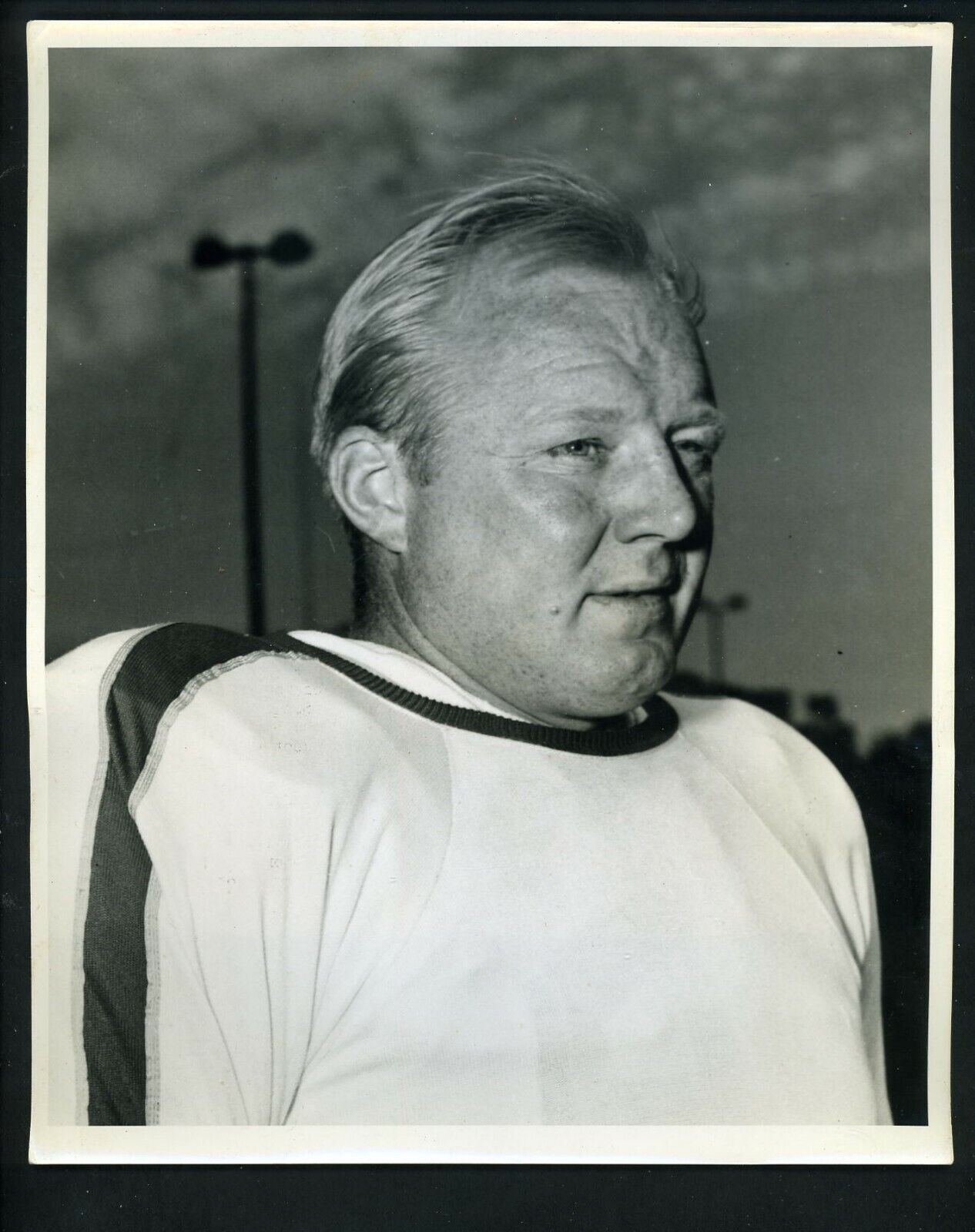 Willie Wilkin 1946 Type 1 Press Photo Poster painting AAFC Chicago Rockets Inaugural Season