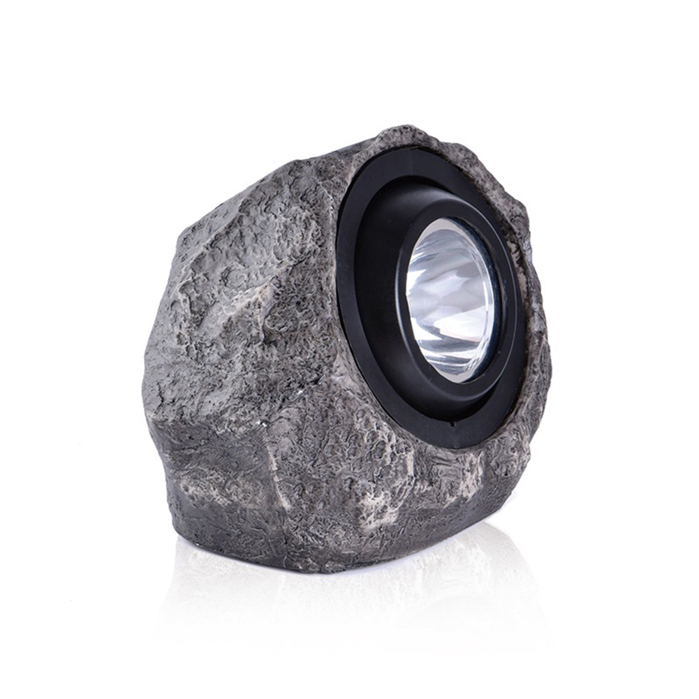 

Solar Simulation Stone Lawn Lamp LED Outdoor Waterproof Resin Spotlight, 501 Original