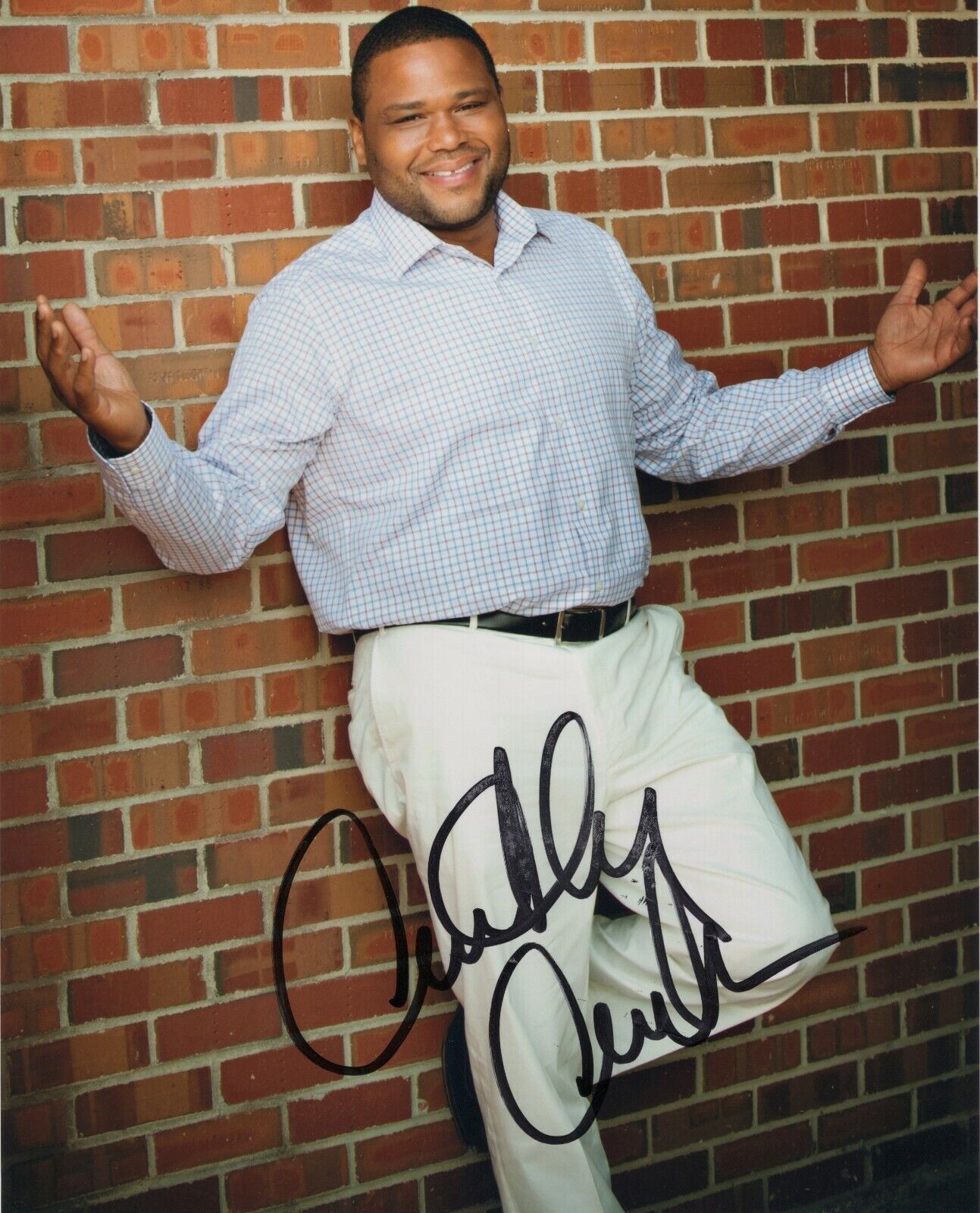 ANTHONY ANDERSON COMEDY BLACKISH SIGNED AUTOGRAPHED 8X10 Photo Poster painting PROOF #3