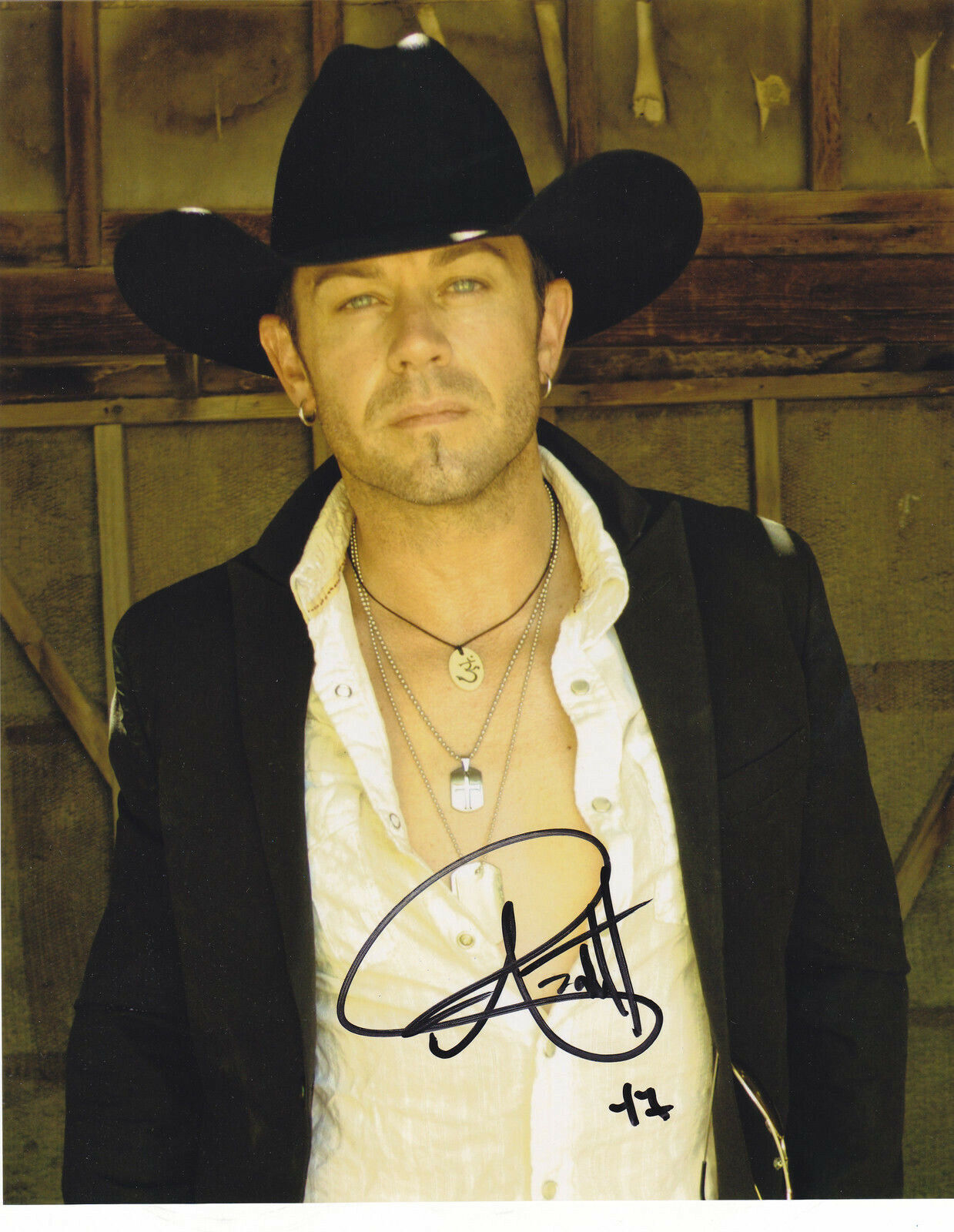 AARON PRITCHETT SIGNED AUTOGRAPHED COUNTRY MUSIC 8X10 Photo Poster painting EXACT PROOF