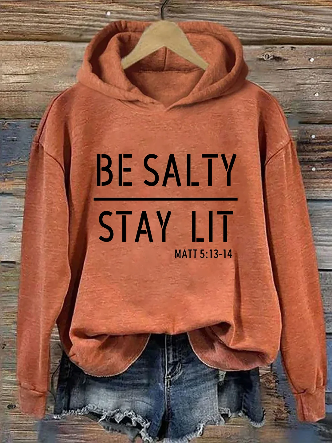 Be Salty Stay Lit Hoodie