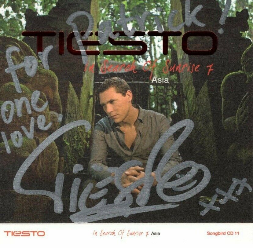 TIESTO Autographed Signed Photo Poster painting CD Cover - To Patrick