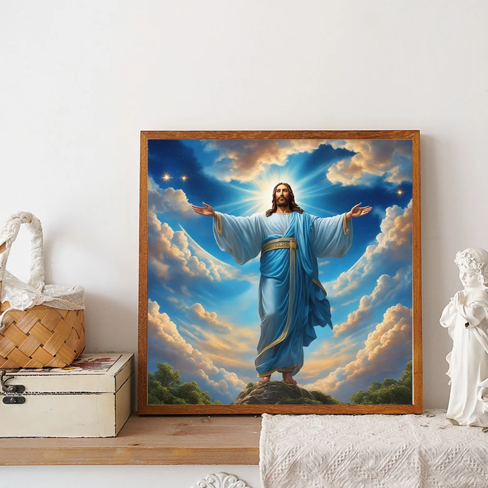 Diamond Painting - Full Round Drill - Jesus(Canvas|30*30cm)