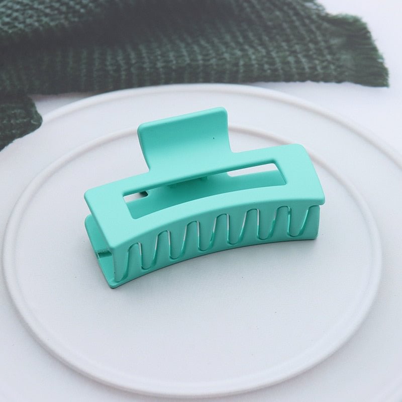 Korean Style Plastic Hair Claws For Women And Girls