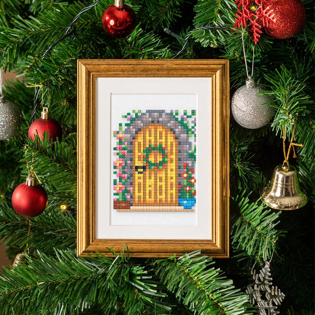 12pcs/a set 5D DIY Garden Full Square Drill Partial AB Drill Diamond Painting(16*20cm)