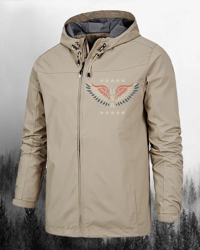Men's hooded outdoor jacket 009