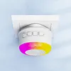 Wifi Sound and Light Alarm Sensor App Remote Control Plug-in Home Alarm 105dB Sounder Voice Broadcast Alarm for Vibration CO VOC PIR for Kids Garage Office