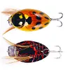 8Pcs Cicada Bait Fishing Lure Insect Bug Lure Sea Beetle Crank Floating Wobblers