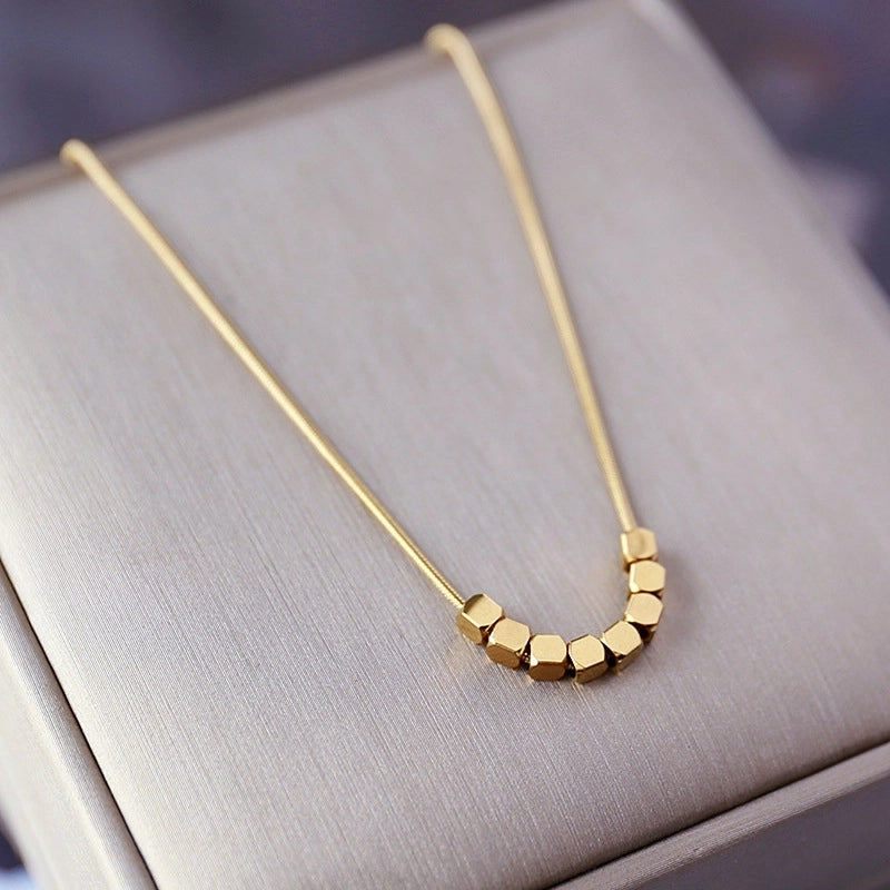 Sweet Commute Heart Shape Daisy Titanium Steel Plating Pendant Necklace