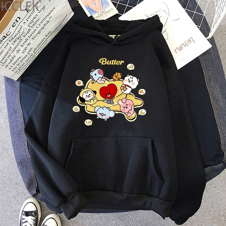 BT21 Baby Butter Candy Color Hoodie