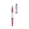 Transparent large-capacity calligraphy piston ink-absorbing fountain pen