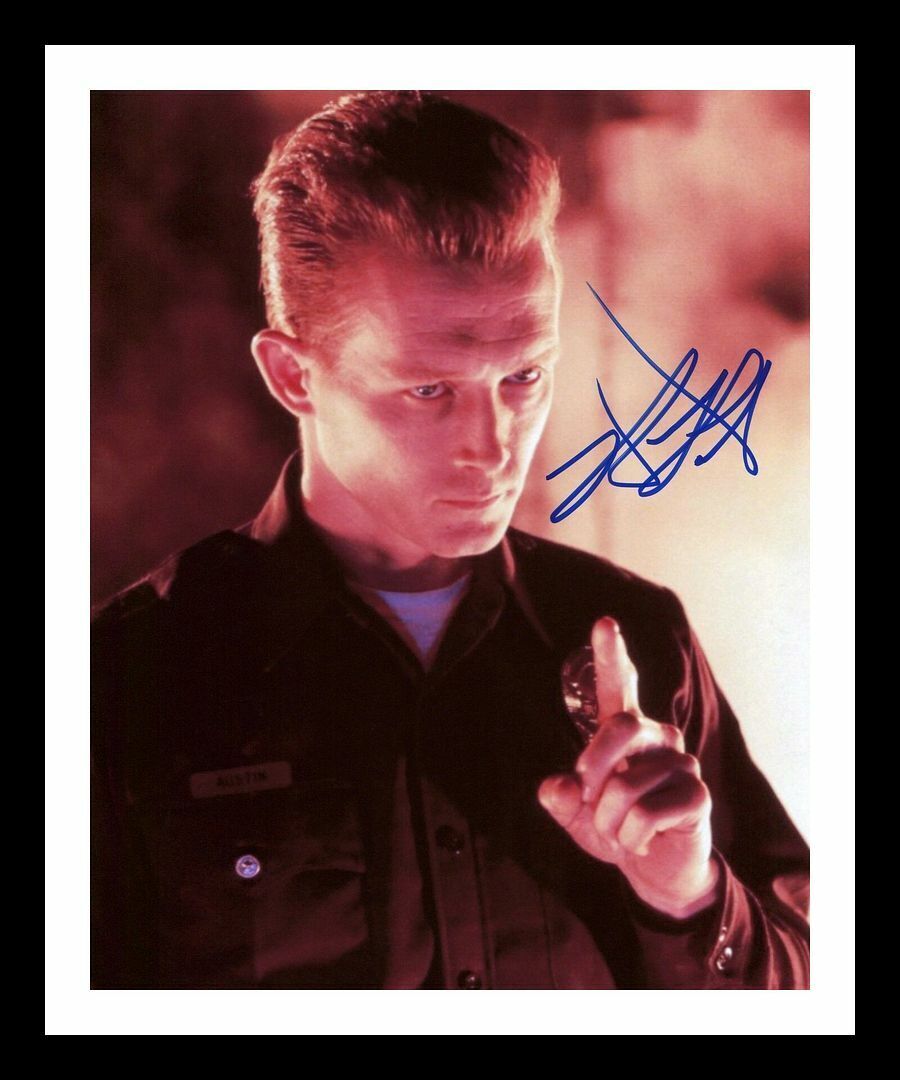 Robert Patrick Terminator 2 Autographed Signed & Framed Photo Poster painting