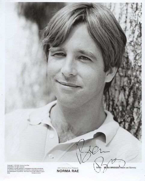 Beau Bridges genuine autograph 8x10