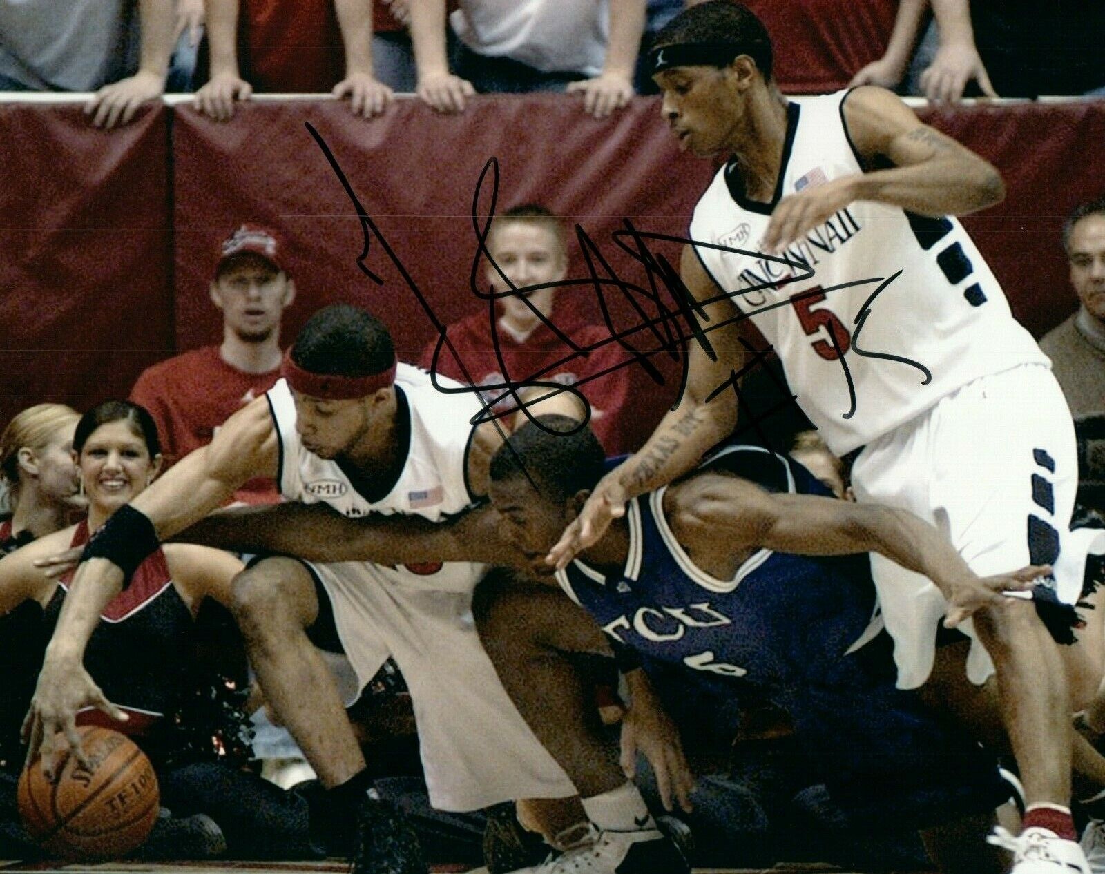 Nick Williams NCAA College Cincinnati Hand Signed Autograph 8x10 Photo Poster painting