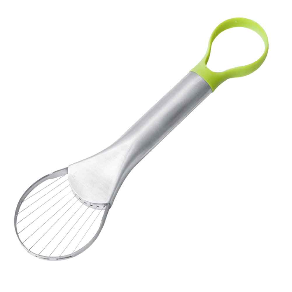 

2 in 1 Stainless Steel Avocado Cutter Slicer Fruit Peeler Separator Gadgets, 501 Original