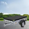 214x122cm Oxford Travel Trailer RV Cover Waterproof Trailer Flat Tarpaulin Cover