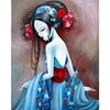 Geisha 21 Bags 30*40CM(Canvas) Full Round Drill Diamond Painting