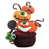 Halloween Crochet Starter Kit, Pumpkin Beginner Crochet, Craft Kits For Adults, Easy Crochet For Gift Home Decor