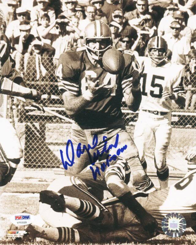 49Ers Dave Wilcox Signed Authentic 8X10 Photo Poster painting Autographed PSA/DNA #U70339