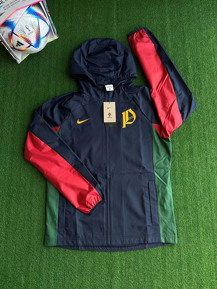 2023/2024 Portugal Jersey Color Block Windbreaker