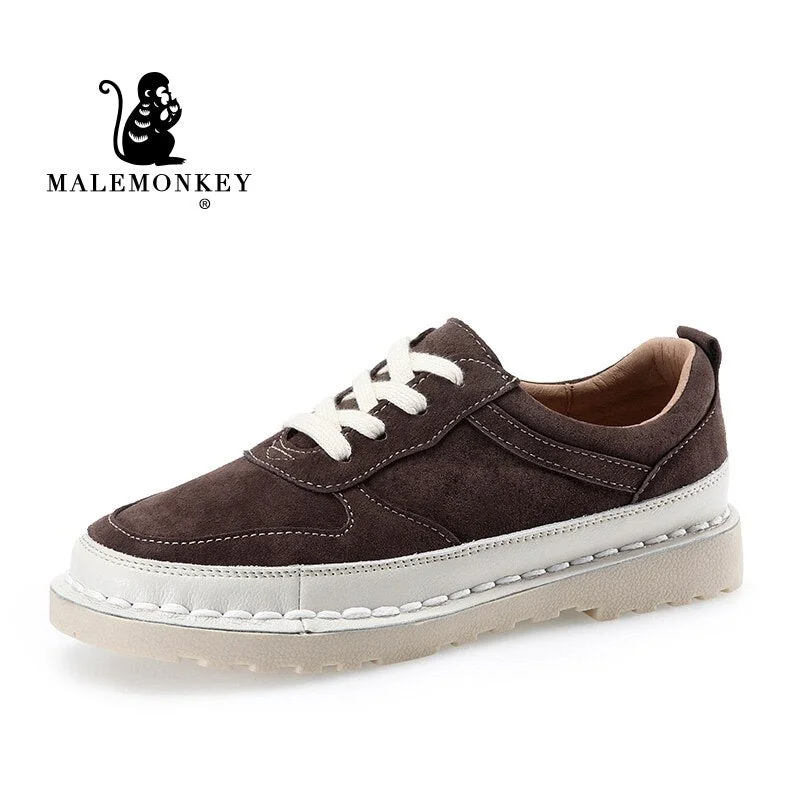 Casual Shoes Women White Flat Shoes 2021 Spring Autumn Fashion Outdoor Round Toe Lace up Breathable Comfortable Female Shoes