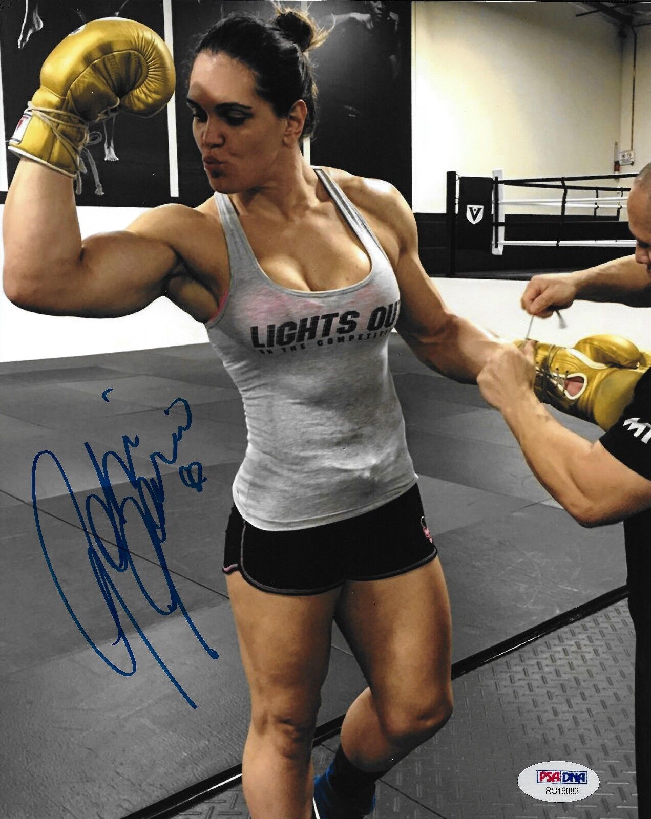 Gabi Garcia Signed Rizin FF MMA 8x10 Photo Poster painting PSA/DNA Jiu-Jitsu Picture Autograph H