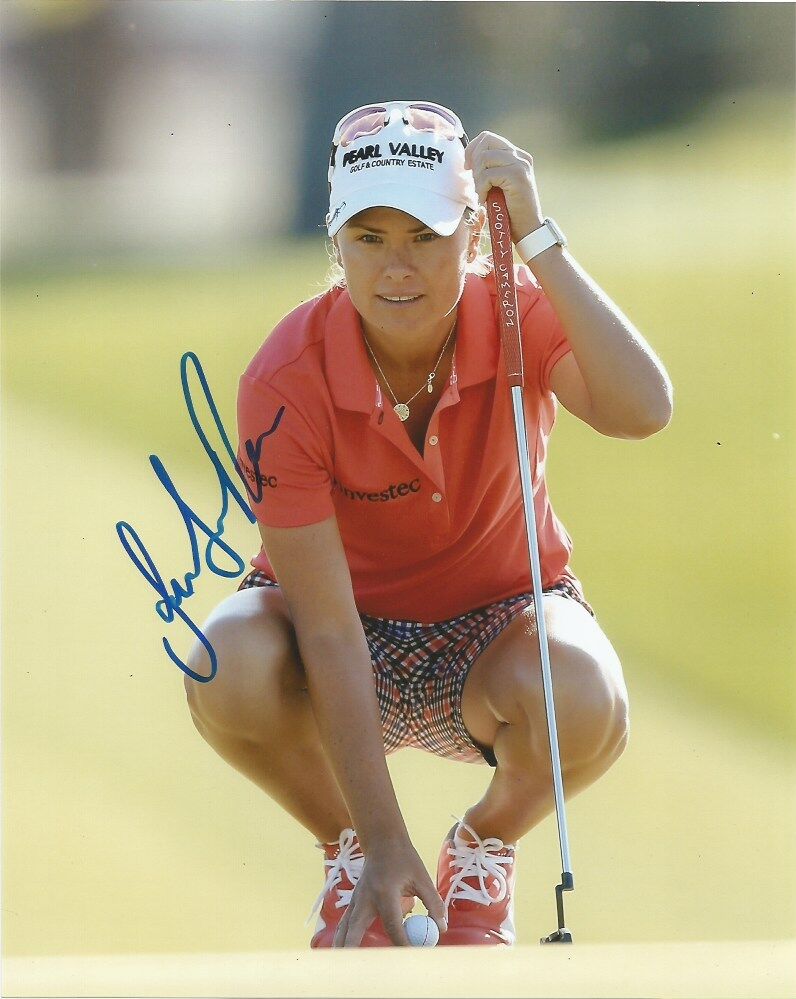 LPGA Lee Ann Pace Autographed Signed 8x10 Photo Poster painting COA AA