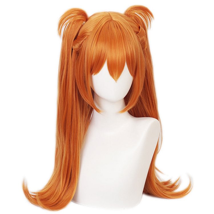 Neon Genesis Evangelion EVA Heat Resistant Synthetic Hair Asuka Langley Soryu Carnival Halloween Party Props Cosplay Wig