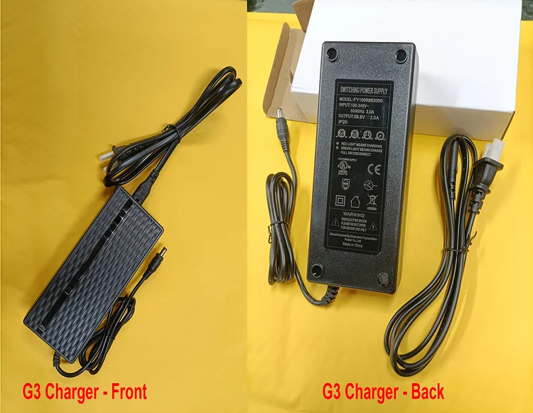 Charger and Charging Port for Kukirin Electric Scooter
