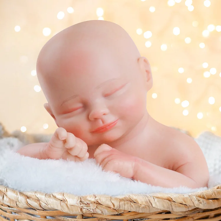 Babeside 12 Inches Full Silicone Sleeping Reborn Baby Skylar