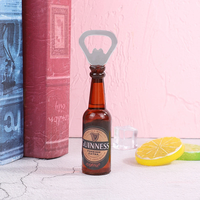 Creative Beer Bottle Bottle Opener Home Personalized Trend Refridgerator Magnets Cross-border Mini Beer Screwdriver