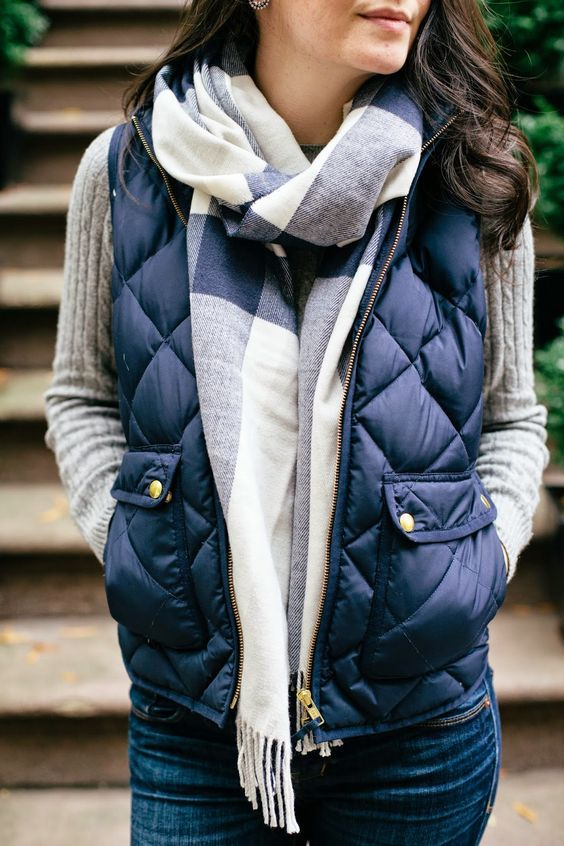 Stand Collar Sleeveless Vest Outerwear