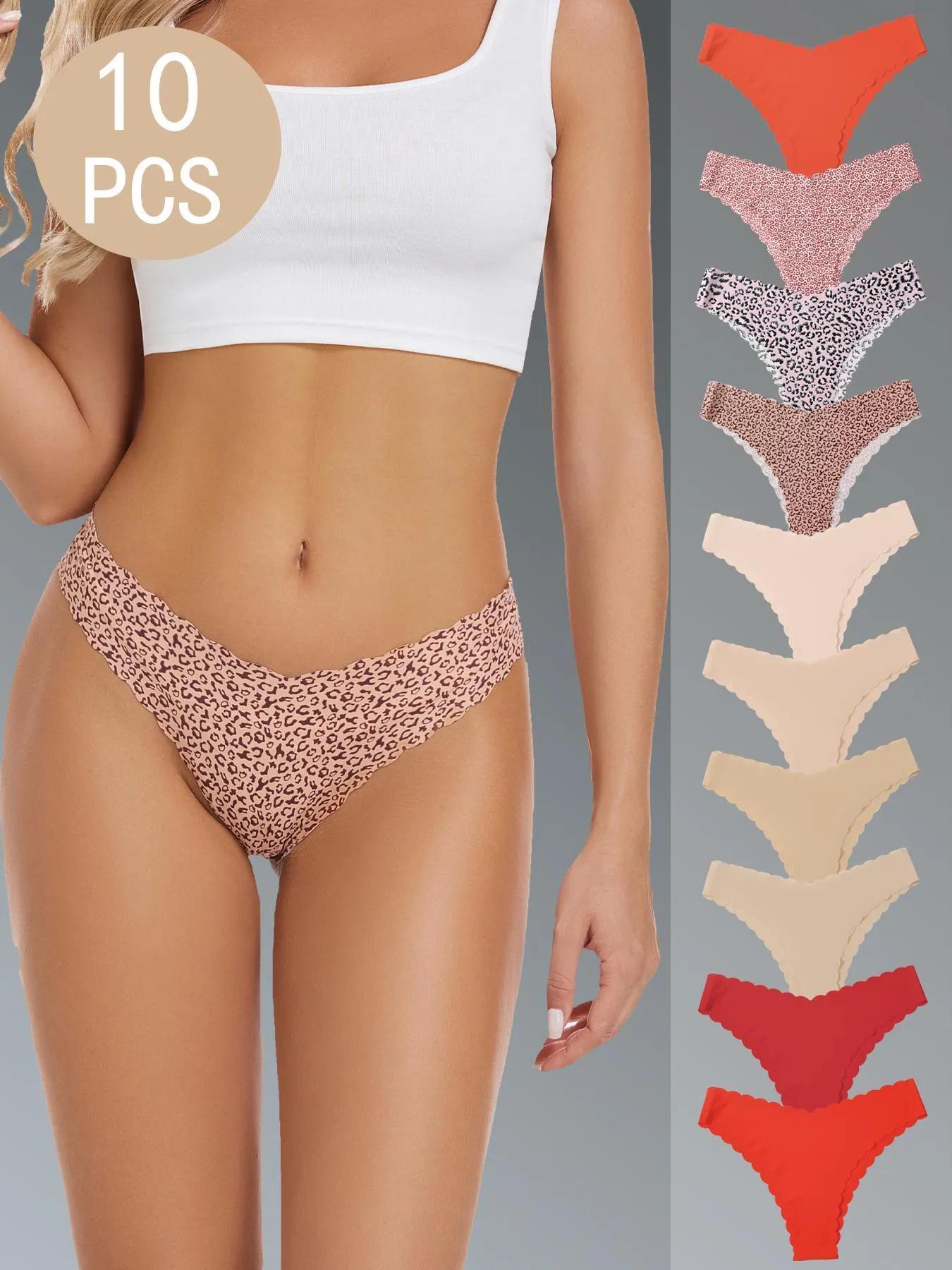 Women's Leopard Print Triangle Briefs, Fashion Breathable Underwear, Seamless Comfortable Breathable Underwear, Bohemian Style, All Seasons, Fitted Casual, Breathable Seamless Panties, Leopard Print Panty Women's Leopard Print Triangle Briefs, Fashion Breathable Underwear, Seamless Comfortable Breathable Underwear, Bohemian Style, All Seasons, Fitted Casual, Breathable Seamless Panties, Leopard Print Panty
